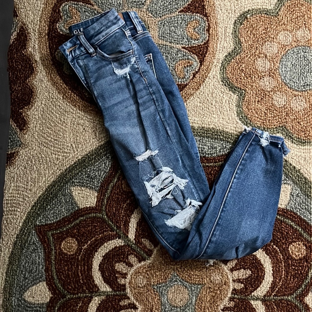 AE ripped jeans